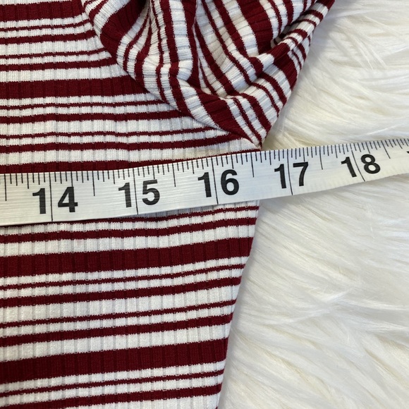 Sugar Lips Bell Sleeve Stripe Mini Dress - Picture 6 of 7